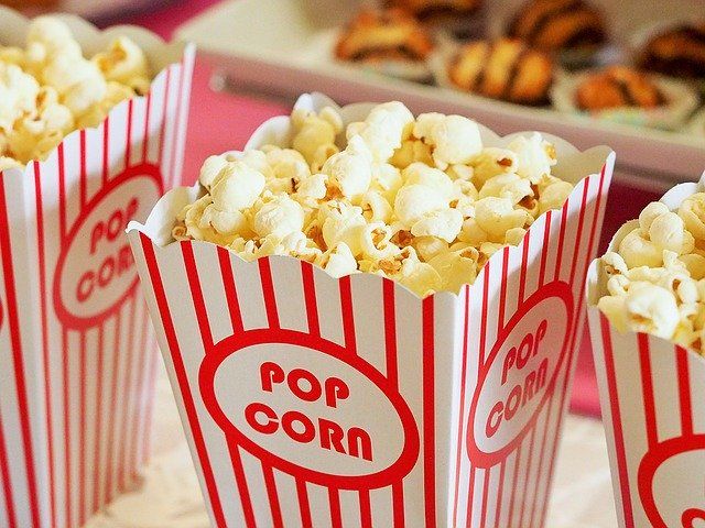 cinéma et popcorn